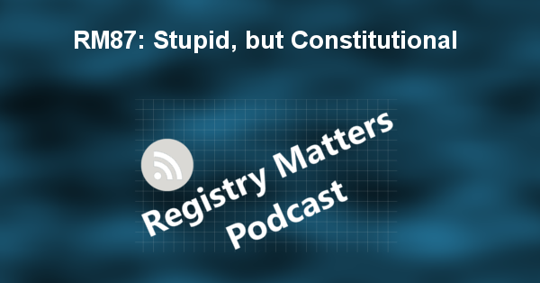 RM87: Stupid, but Constitutional