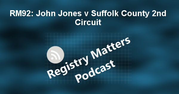 RM92: John Jones v Suffolk County 2nd Circuit