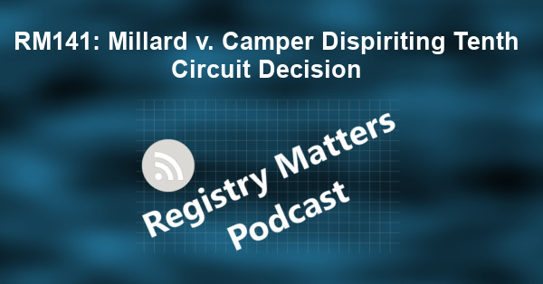 RM141: Millard v. Camper Dispiriting Tenth Circuit Decision