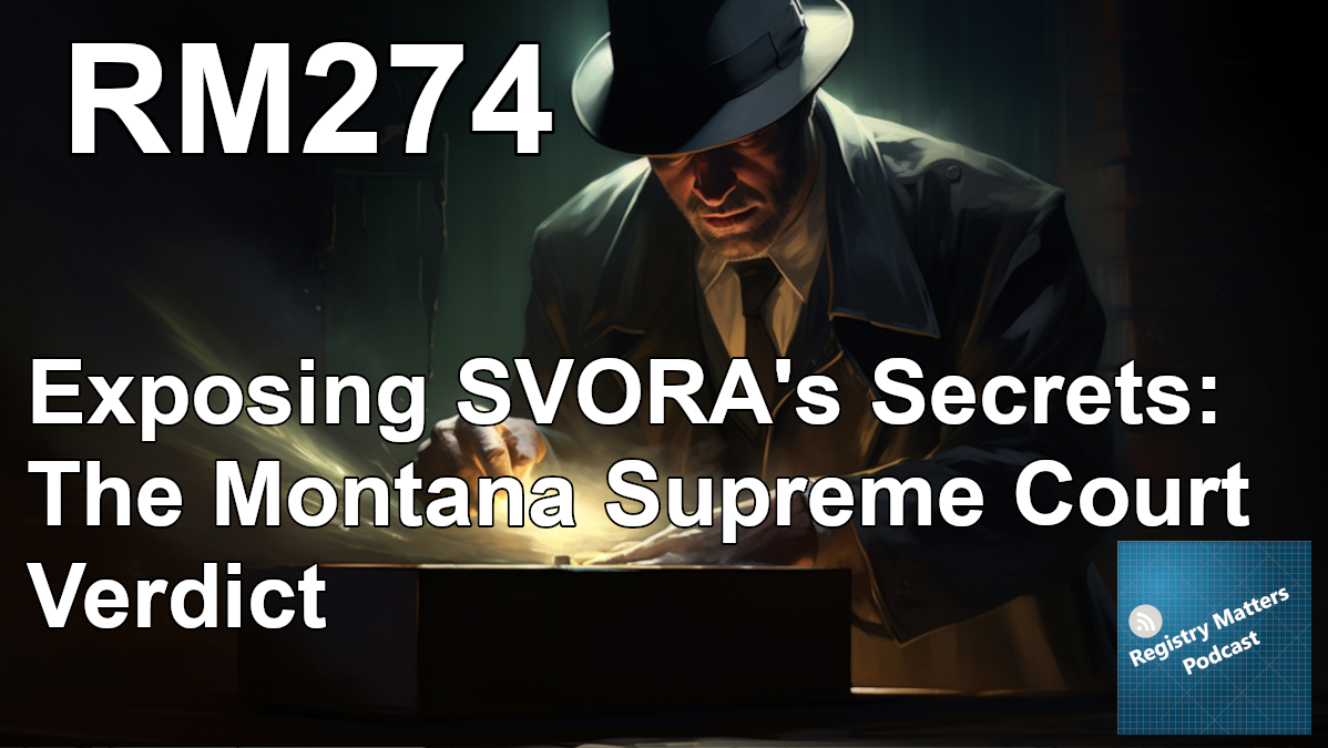 Exposing SVORA's Secrets: The Montana Supreme Court Verdict