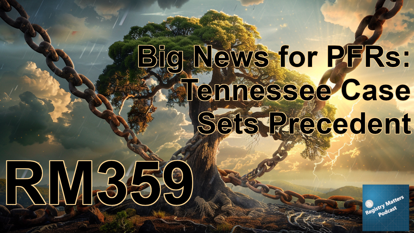 RM359: Big News for PFRs: Tennessee Case Sets Precedent