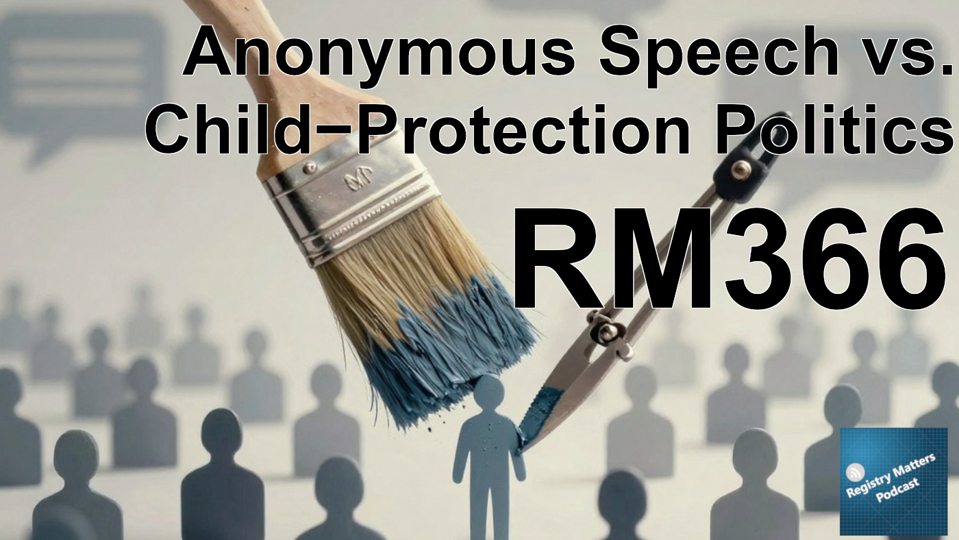 RM366: Anonymous Speech vs. Child‑Protection Politics