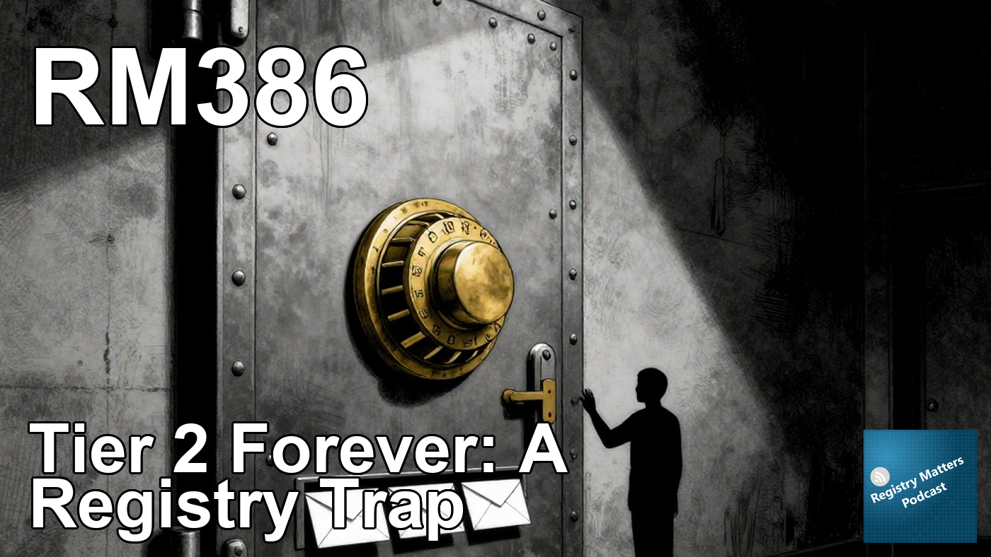 RM386: Tier 2 Forever: A Registry Trap