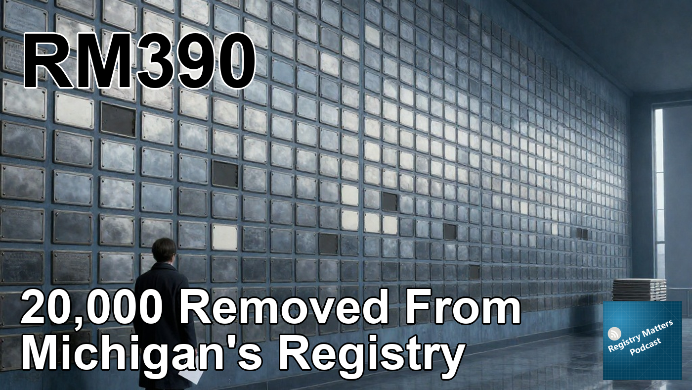 RM390: 20,000 Removed From Michigan’s Registry
